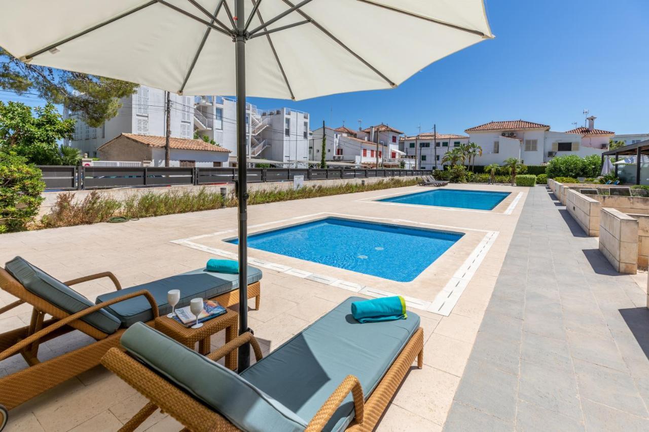 Apartment La Nau - Fantastic Apartment With Hot Tub And Pool, Just Steps Away From Beach Port de Pollença Exterior foto